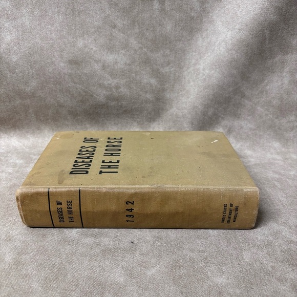 Special Report on Diseases of the Horse 1942 Hardcover Book - Picture 2 of 6